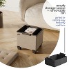 StorageBud Storage Ottoman for Bedroom End of Bed, Fabric Storage Bench, Large Storage Ottoman Bench, Entryway Bench with Storage - 2 of 4