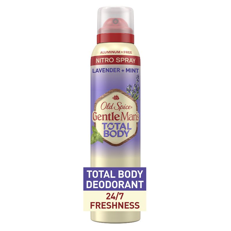 Old Spice Whole Body Deodorant for Men - Total Body Aluminum Free Spray - Lavender &#38; Mint - 3.5oz, 1 of 10