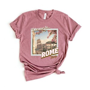 Simply Sage Market Women's Take Me To Rome Short Sleeve Graphic Tee - 1 of 3