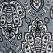 grey paisley