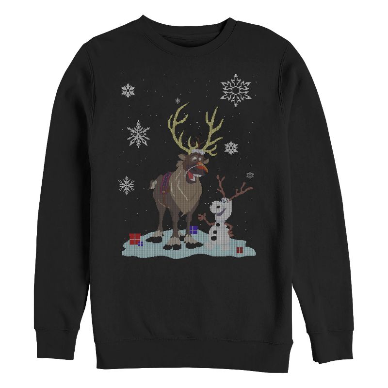 Men's Frozen Christmas Sweater Friends Sweatshirt, 1 of 4