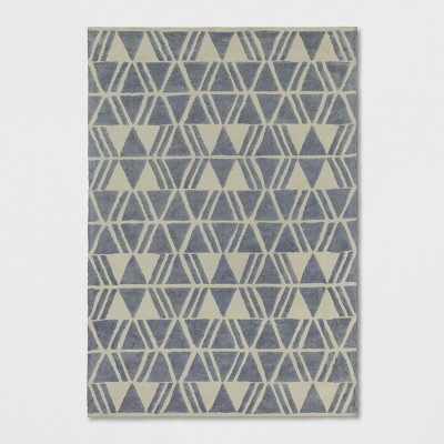 Microplush Geo Knitted Area Rug - Threshold™