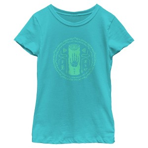 Girl's Nintendo The Legend of Zelda: Tears of the Kingdom Glowing Shrine Rune T-Shirt - 1 of 4