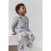 Disney Mickey Mouse French Terry Sweatshirt and Pants Set Heather Grey  - 2 of 4