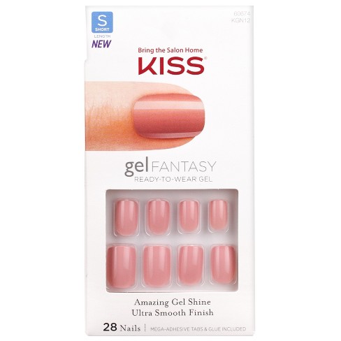 Kiss® False Nails Pink Beige - 28ct : Target