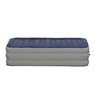 Twin Size Raised Inflatable Air Mattress with Electric Pump