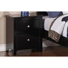NicBex Nightstand with 2 Drawers Wooden Bed Side Table End Table with Storage Space for Bedroom, Living Room, Study - 3 of 4