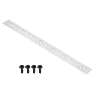 Unique Bargains Aluminum Rectangle Mesh with Mounting Screw Cabinet Air Vent Cover - 1 of 4