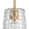 Elk Home Lightweave 1 - Light Pendant in  Satin Brass - 3 of 4