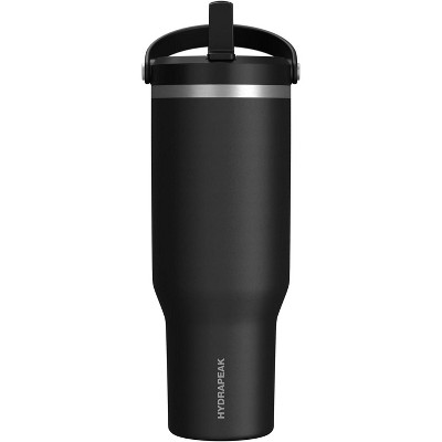 Hydrapeak Nomad 40 Oz Stainless Steel Double Vacuum Insulated Tumbler With Carrying Handle And Leakproof Sip Lid