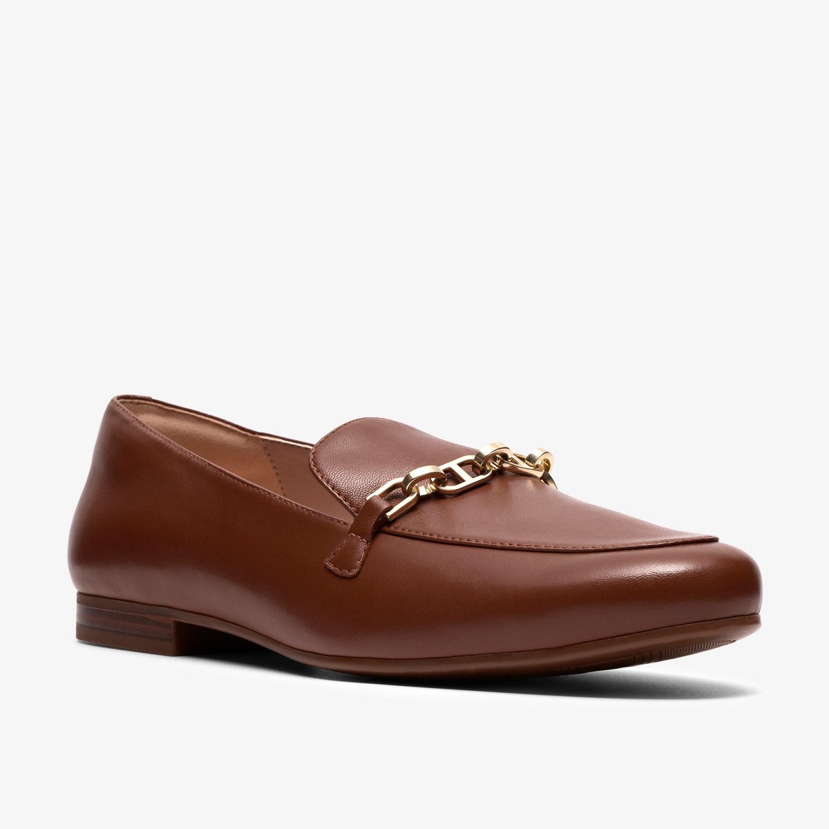Обувь Clarks Womens Tamna Iris Tan Leather Shoes 9 Medium — фото 5