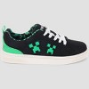 Kids' Minecraft Court Shoes - Black - 4 of 4