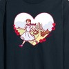Men's - Wizard of Oz - Dorthy And Toto Heart Long Sleeve Graphic T-Shirt - 2 of 4
