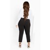 Avenue Women's Plus Size Petite Super Stretch Zip Pant - 3 of 4