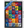 Trends International NBA League - Logos 25 Framed Wall Poster Prints - 3 of 4