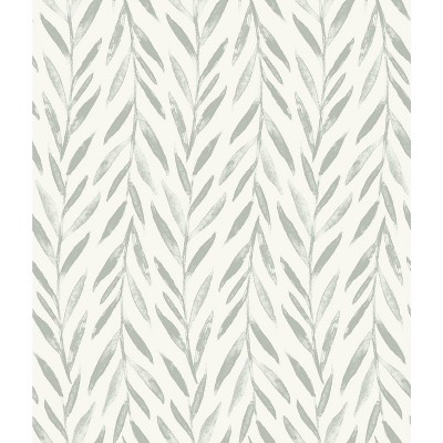 RoomMates Willow Magnolia Home Wallpaper Gray