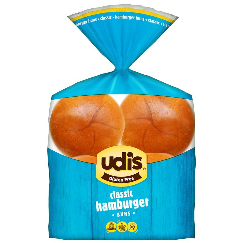 Udi's Gluten Free Frozen Hamburger Buns - 10.4oz, 1 of 6