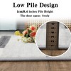 Washable Geometric Rug Non-Slip Modern Abstract Rug Boho Accent Rug - 4 of 4