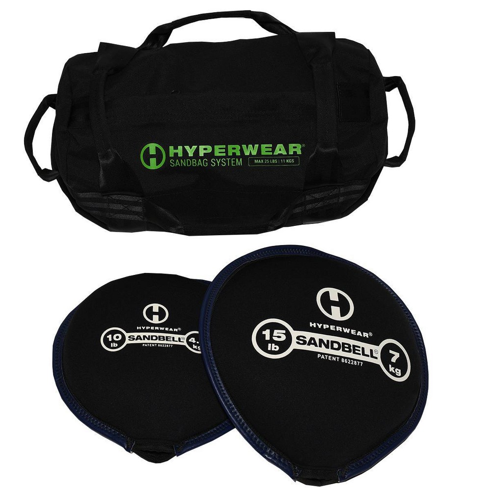 Photos - Barbells & Dumbbells Hyperwear Assortment Workout Sandbag System with Pre-Filled SandBell Kettl