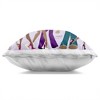 Stupell Industries Peace Fashion & Dancing Indoor Decorative Throw Pillow, 18 x 18 - 2 of 3