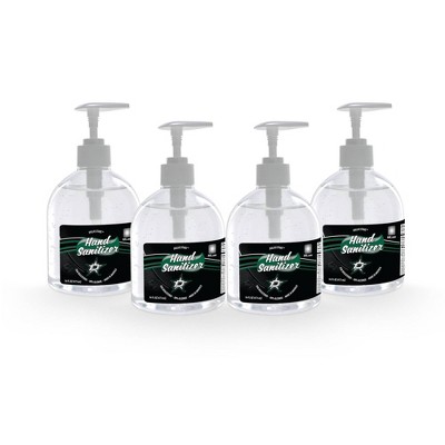 NHL Dallas Stars 16oz Pump Top Hand Sanitizer - 4pk
