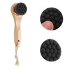 Unique Bargains Soft Nanofiber Hair Cleansing Brush with Dots Long Handle 1 Pc - 3 of 4