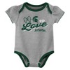 NCAA Michigan State Spartans Infant Girls' 3pk Bodysuit - 3 of 4