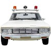 1972 AMC Matador Police Car "Phoenix Police Department" White and Beige 1/43 Diecast Model by Iconic Replicas - 4 of 4