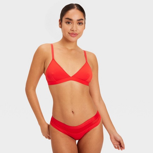 Pride This Is Love Unlined Triangle Bralette + Thong