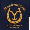 Men's - Yellowstone - Horseshoe Lockup Short Sleeve Graphic T-Shirt - 2 of 4