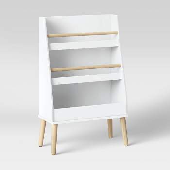 Modern Tall Three Shelf Kids' Bookshelf White - Pillowfort™