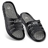 Collections Etc Lightweight Massaging Comfort Waterproof Slides - Helps Enhance Circulation in Feet for Indoor and Outdoor Use - 3 of 3