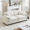 NicBex 81 Inch Corduroy Loveseat Sofa 2-Seater Sofa with 4 Pillows for Living Room,Apartment,Bedroom - image 2 of 4