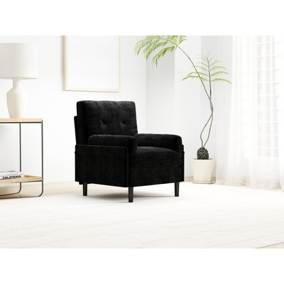 NicBex Couches for Living Room 30.32" Adjustable Single Sofa Convertible Lounge Chair and Guest Bed, Upholstered Sofa Couch Modern Chair