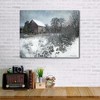 Courtside Market Winter Snow 16x20 Gallery-Wrapped Canvas - 2 of 4