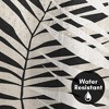 71x74 Abstract Leaf Shower Curtain - 100% Polyester - Water-Resistant Bath Curtain - 3 of 4