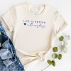 Simply Sage Market Life Is Better With My Boys Heart Short Sleeve Tee - 3 of 4
