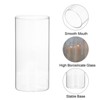 Unique Bargains Flower Candle Holder Glass Cylinder Vase 2 Pcs - 3 of 4