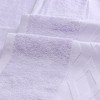 Unique Bargains Absorbent Quick Dry Solid Cotton Textured Bath Towels 2 Packs - 2 of 4