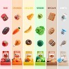 63PCS Montessori Play Food Sensory Toys for Toddlers, Color Sorting Toy, Pretend Play Kitchen Toy for Kids 3+, Christmas Birthday Gift for Boy Girls - 2 of 4