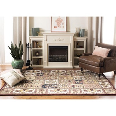 Ivory Elegance Round Hand-Tufted Wool Area Rug, 47"