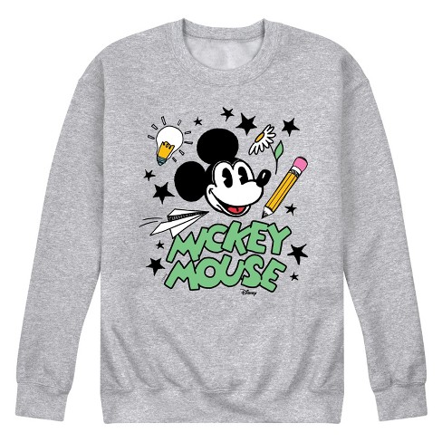 Men's - Disney - Mickey Mouse Graphic Fleece Sweatshirt - image 1 of 4