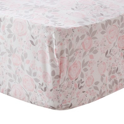 Colette Floral Fitted Sheet - Levtex Baby : Target