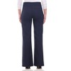 Rekkuna Women's Pull-On Wide Leg Dress Pants – Mid-Rise Stretch Slacks with Front Pockets and Flattering Fit - 3 of 4