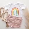 The Juniper Shop Rainbow Summer Baby Bodysuit - 2 of 2