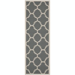 Courtyard CY6243 Power Loomed Indoor and Outdoor Rug - Safavieh - 1 of 3