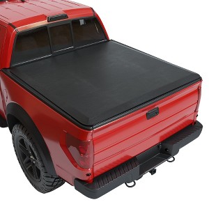 Whizmax Soft Quad Fold Truck Bed Tonneau Cover for 2004-2008 Ford F150, Four Folding Bed Cover, 6.5ft Bed, Fleetside - 1 of 4