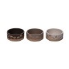 Transpac Stoneware 3.27 in. Multicolor Harvest Wildflower Ramekin Set of 3 - 2 of 4