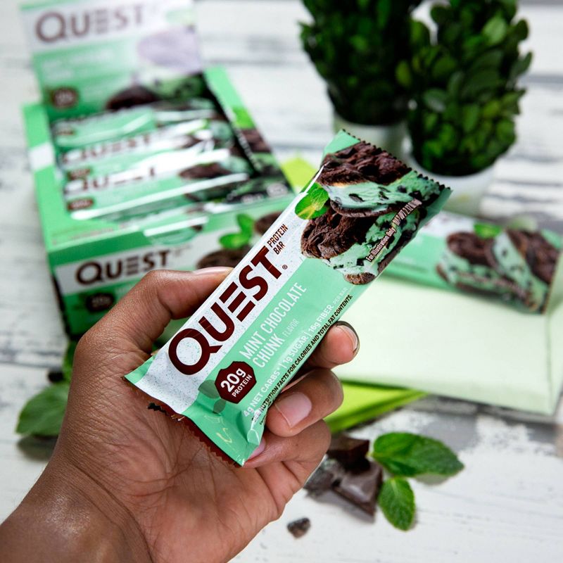 Quest Nutrition Protein Bar - Mint Chocolate Chunk, 5 of 8