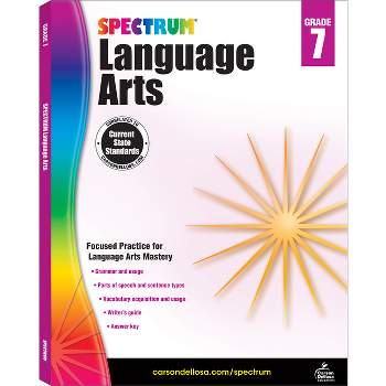 Spectrum Language Arts, Grade 7 - (Paperback)